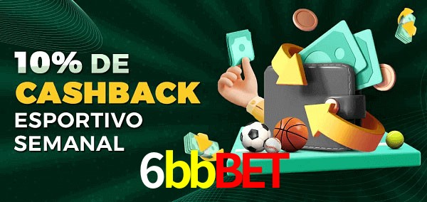 10% de bônus de cashback na 6bbbet